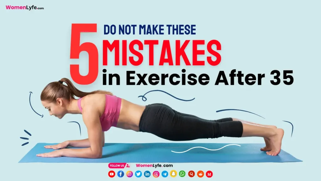 5 mistakes in exercise