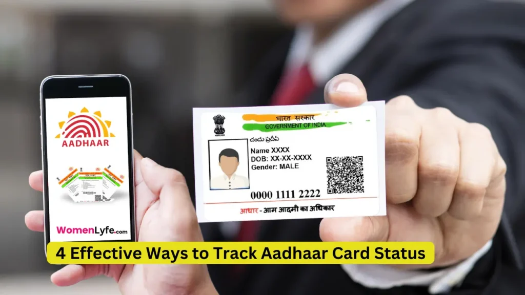 Track Aadhaar Card Status