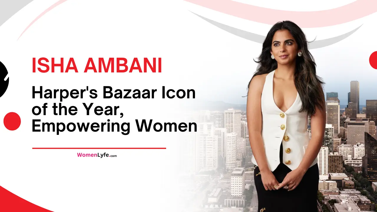 Isha Ambani Harper's Bazaar Icon of the Year